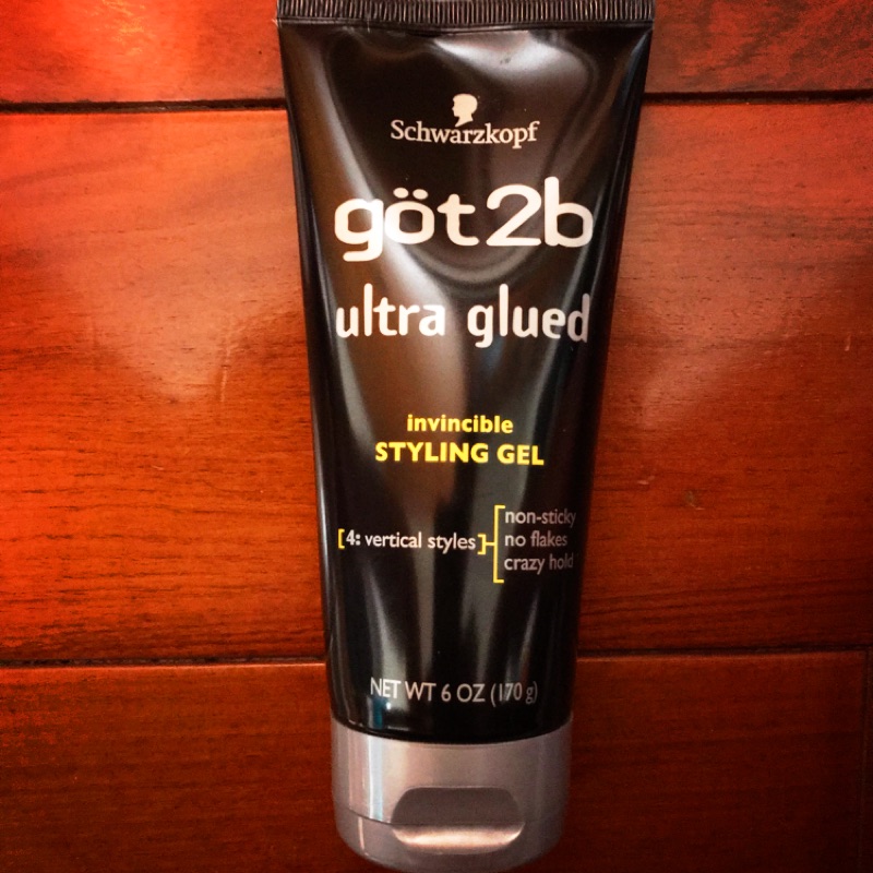 施華蔻 Got2b Ultra Glued Invincible Styling Hair Gel, 6 Ounce