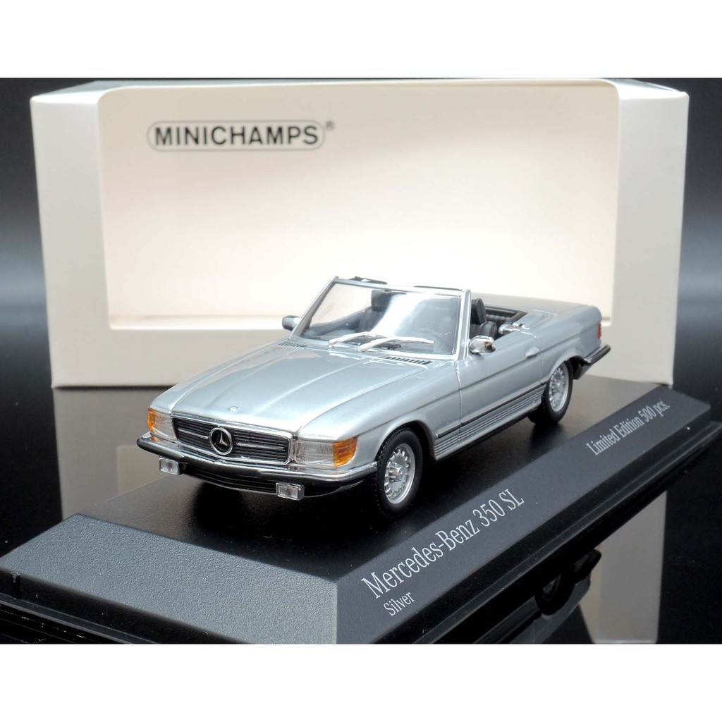 【M.A.S.H】[現貨特價] Minichamps 1/43 Mercedes-Benz 350 SL1974銀