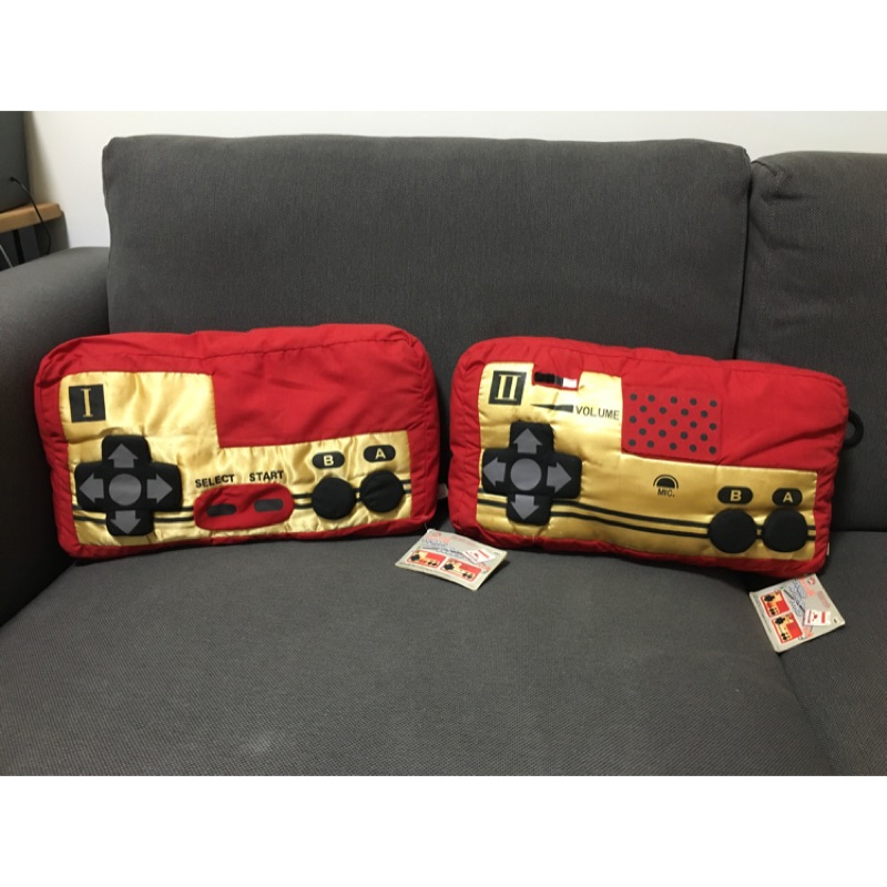［二手］絕版Nintendo 任天堂紅白機搖桿抱枕