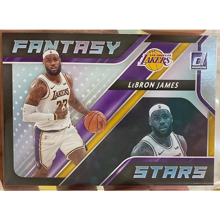 NBA 球員卡 Lebron James 2020-21 Donruss Fantasy Stars