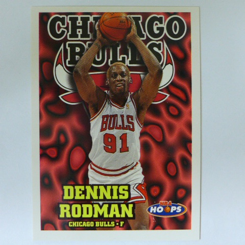 ~Dennis Rodman~小蟲.籃板王.壞小孩/羅德曼 名人堂.NBA球星 球員卡 ~19