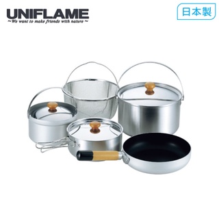 【UNIFLAME】UF FAN5DUO不鏽鋼鍋具組 U660256