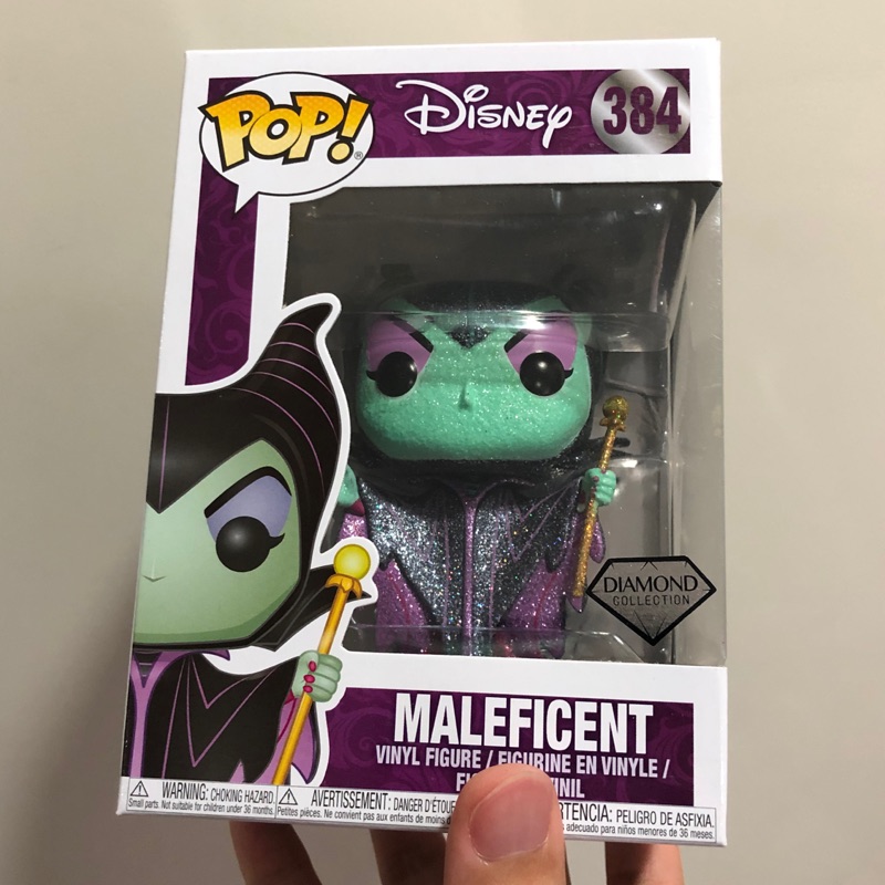 [李大] 現貨 Funko POP 迪士尼 黑魔女 梅菲瑟 鑽石版 Maleficent #384