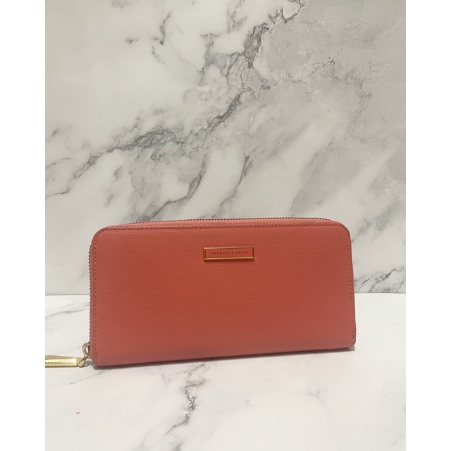 ［二手］CHARLES &amp; KEITH (小ck )長夾 新加坡購入