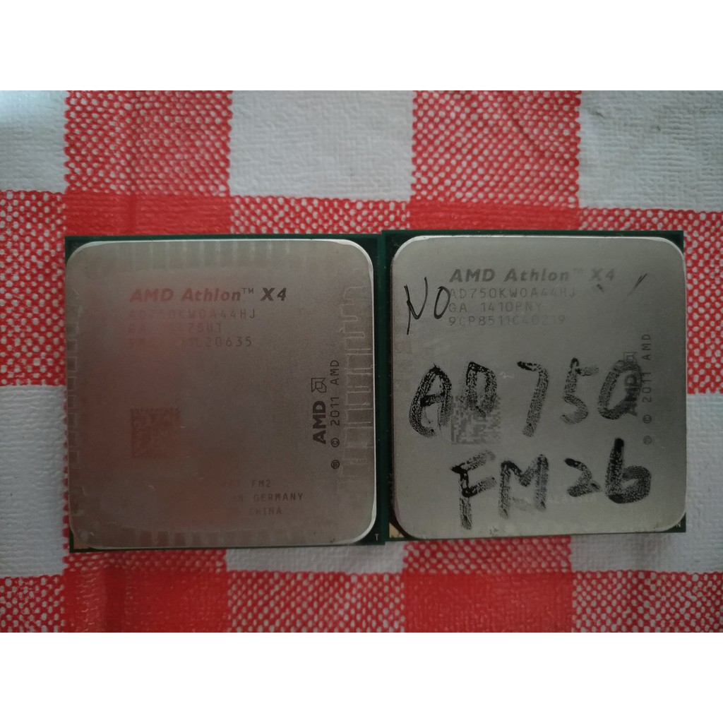 AMD Athlon X4 750k 3.4GHz AD750KWOA44HJ 四核心 FM2/FM2+