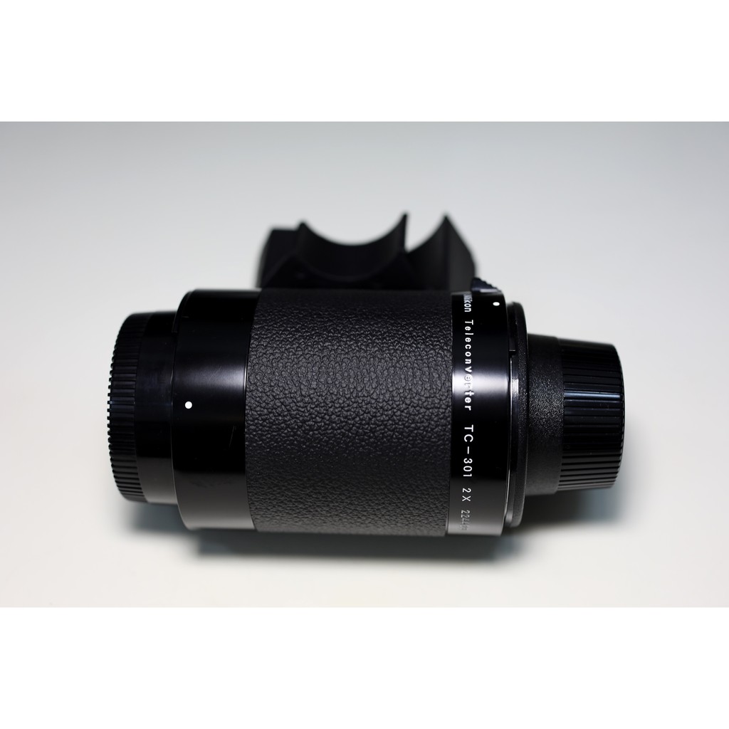 【降價出清】Nikon TC-301 手動對焦2倍加倍鏡，適用 AI-S 300-800mm 各類望遠鏡頭，廉讓～