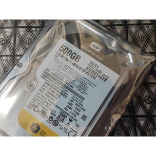 台灣出貨 全新零通電 WD WD5003ABYX RE4 SATA 500G 黑標企業碟 3.5吋 硬碟 工控 一年保