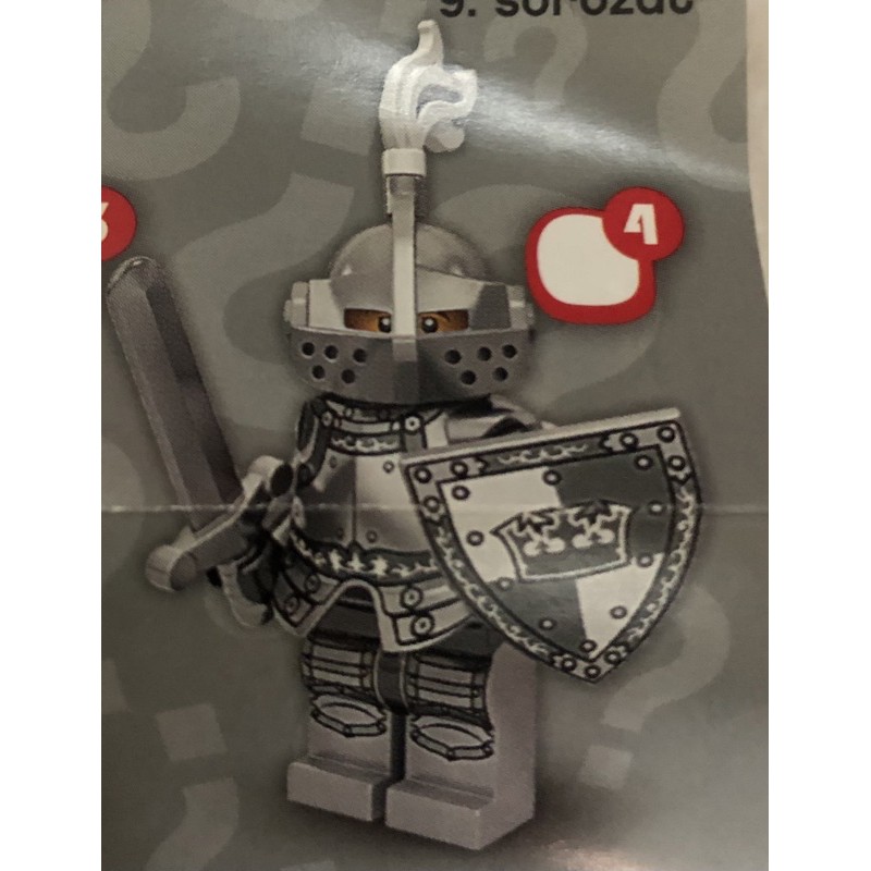 LEGO 71000 第9代 中古世紀騎士 魔戒徵兵