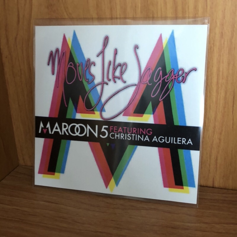 Maroon 5 Moves like jagger 單曲CD 全新