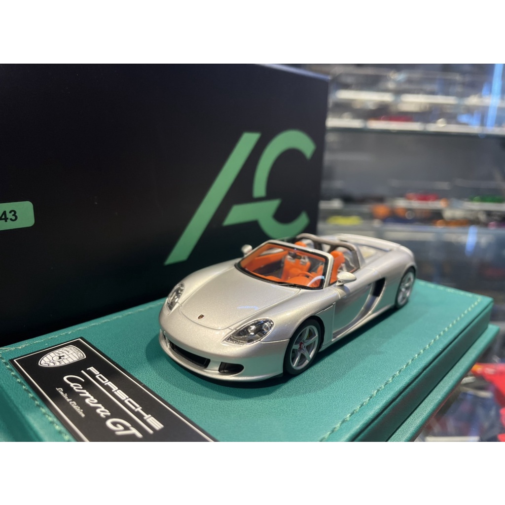 吉華科技@ 1/43 Aircooled Model Porsche Carrera GT 銀色