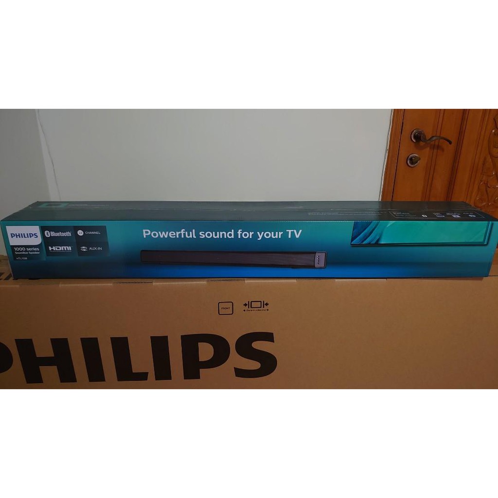 Philips HTL 1508 Soundbar 僅拆封試用