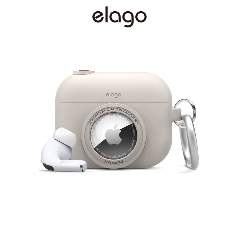 [elago]  AirTag Snapshot AirPods Pro 保護套 (適用 Airpods Pro 1)