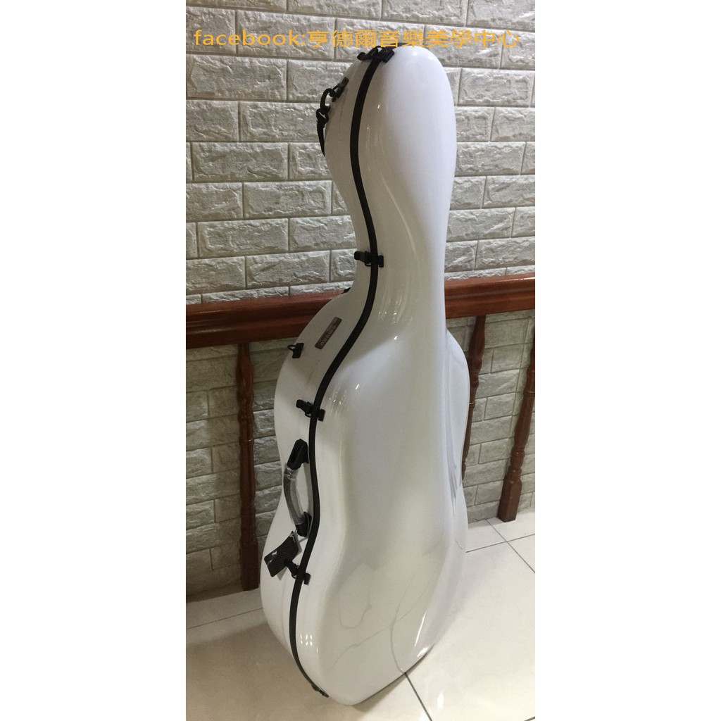 {亨德爾音樂-安畝提琴工作室}台灣amunu碳纖大提琴盒 CARBON CASE -白色.-gewa bam同品質