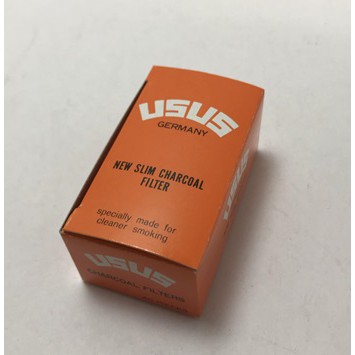 小綺子㊣嚴選 德國USUS 活性碳6MM濾心 一盒40支裝~德國製 手捲煙 濾芯 煙嘴專用