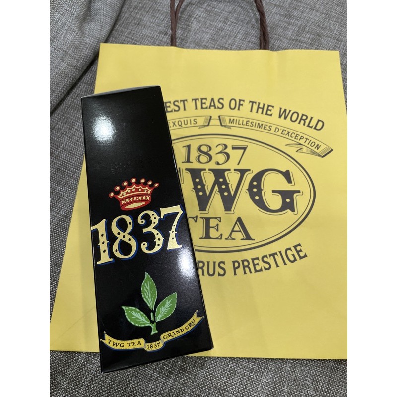 TWG茶葉1837黑茶現貨一罐附紙袋