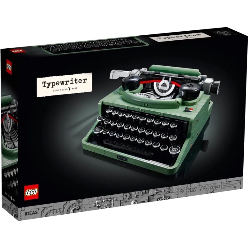 Home&amp;brick 全新 LEGO 21327 打字機 Typewriter