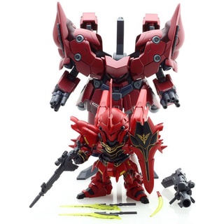 SD新吉恩號 新吉翁號新安洲獨角獸全裝備 拚裝模型BB戰士 WGBB