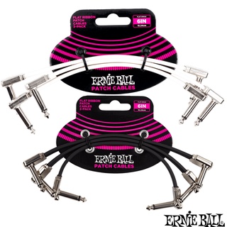 Ernie Ball FLAT RIBBON 15公分 扁頭/帶狀/效果器/樂器 短導線 (可單買)【又昇樂器.音響】