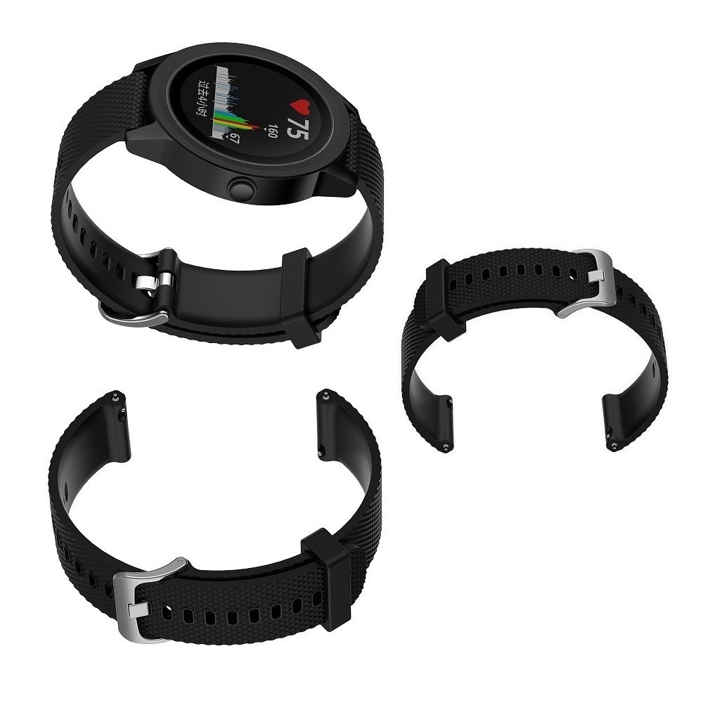 【大格紋錶帶】三星 Galaxy Watch 4 Classic 42mm R880 R885 20mm 矽膠運動腕帶
