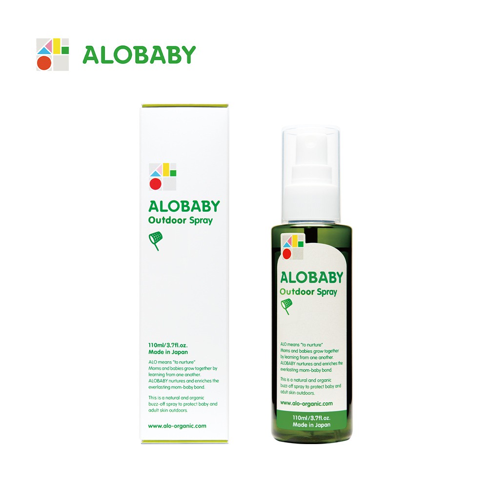 ALOBABY 日本 草本防蚊噴霧 110ml 寶寶 外出防蚊