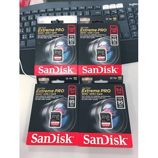 SanDisk Extreme Pro SDXC UHS-I(V30) 64GB 128GB 記憶卡 晟碟