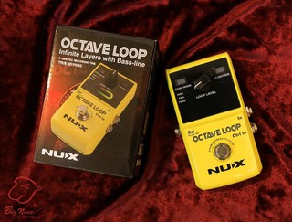 大鼻子樂器 免運 新版 NUX Octave Loop 單顆 錄音 效果器