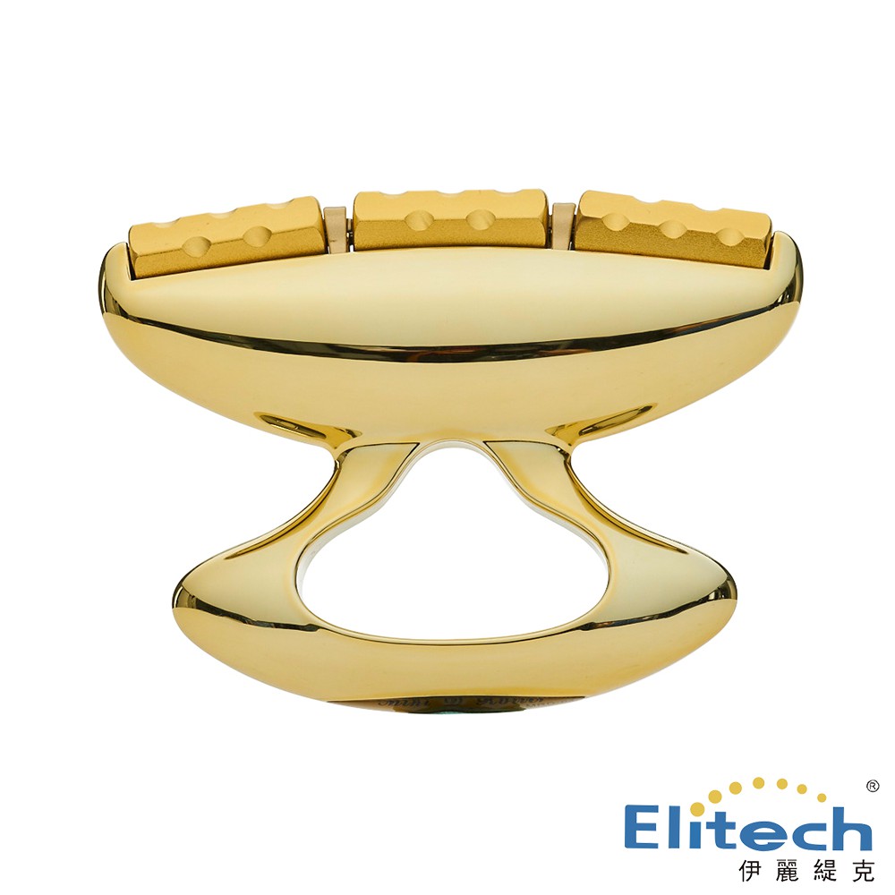 [美胸滾輪] Elitech 24k金 朵兒美體D型滾輪 穴道按摩 刮痧 美體