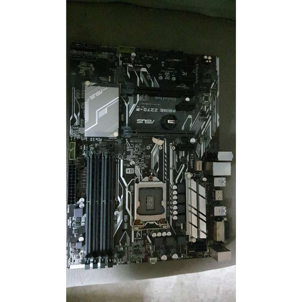 故障品維修用 華碩 PRIME Z270-P 1151 物品如圖 09主026