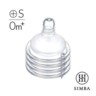 【Simba 小獅王辛巴】超柔防脹氣寬口十字圓孔奶嘴-4入(SS/S/M/L/XL)