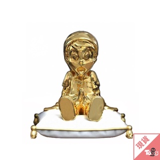 （現貨）Mighty jaxx 晨勃小木偶 鍍金鉻版 A Wood Awakening 21cm 大娃 限量 玩具有毒