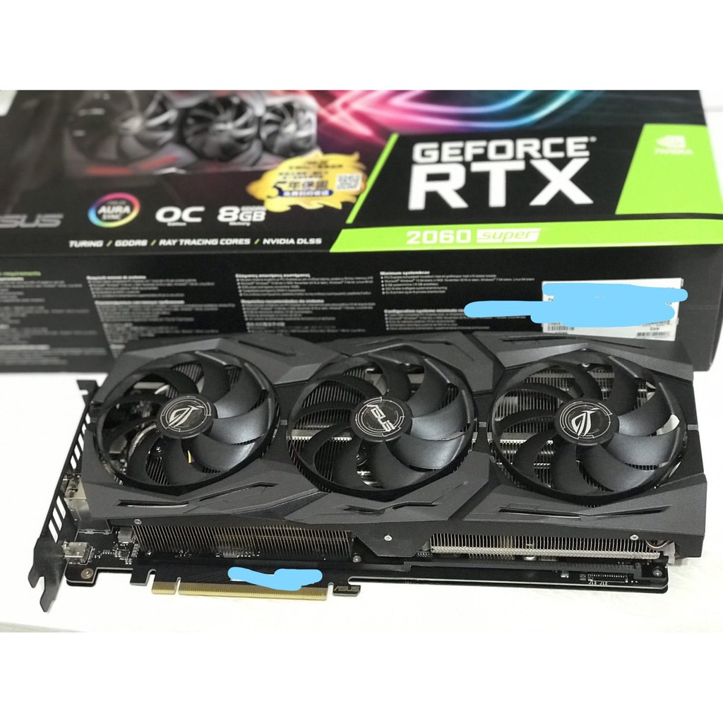 華碩 ROG STRIX RTX2060 SUPER O8G EVO GAMING顯示卡