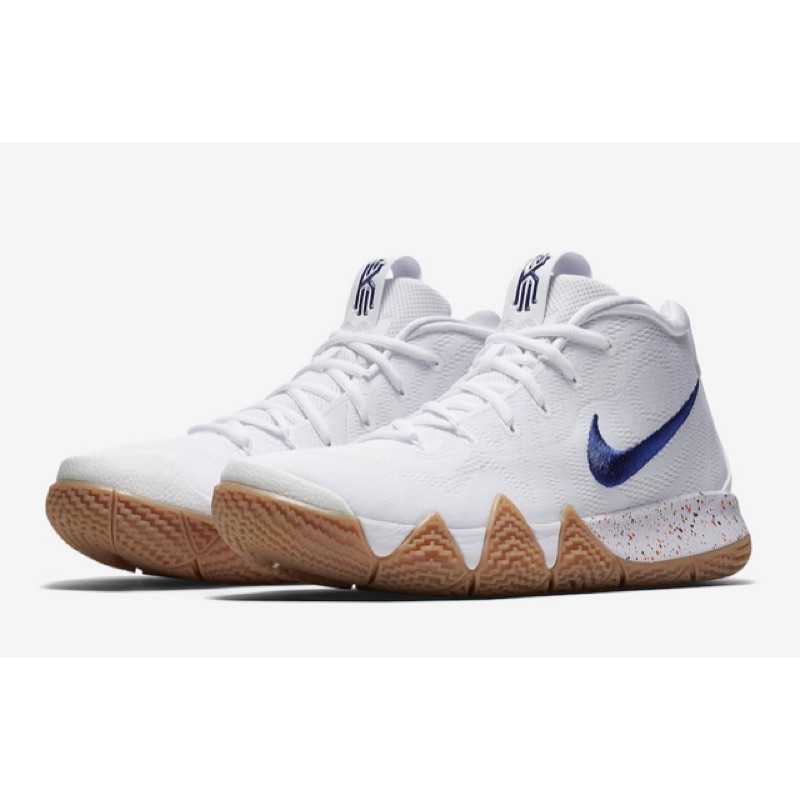 Nike Kyrie 4 Uncle Drew 公園阿伯 白藍 焦底 籃球鞋 US：9 全新