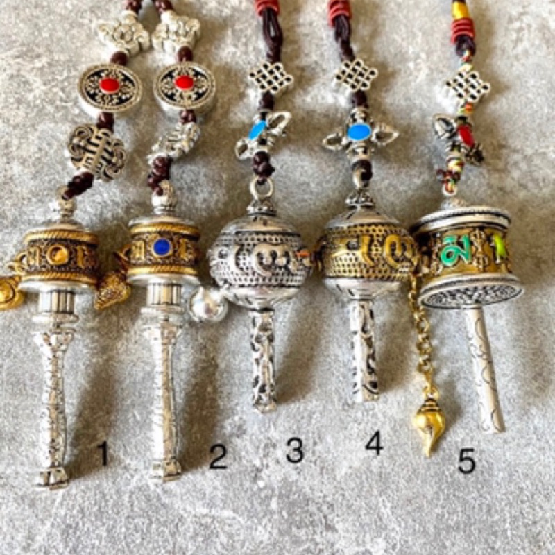 六字真言轉經輪轉輪經筒吊飾 蝦皮購物