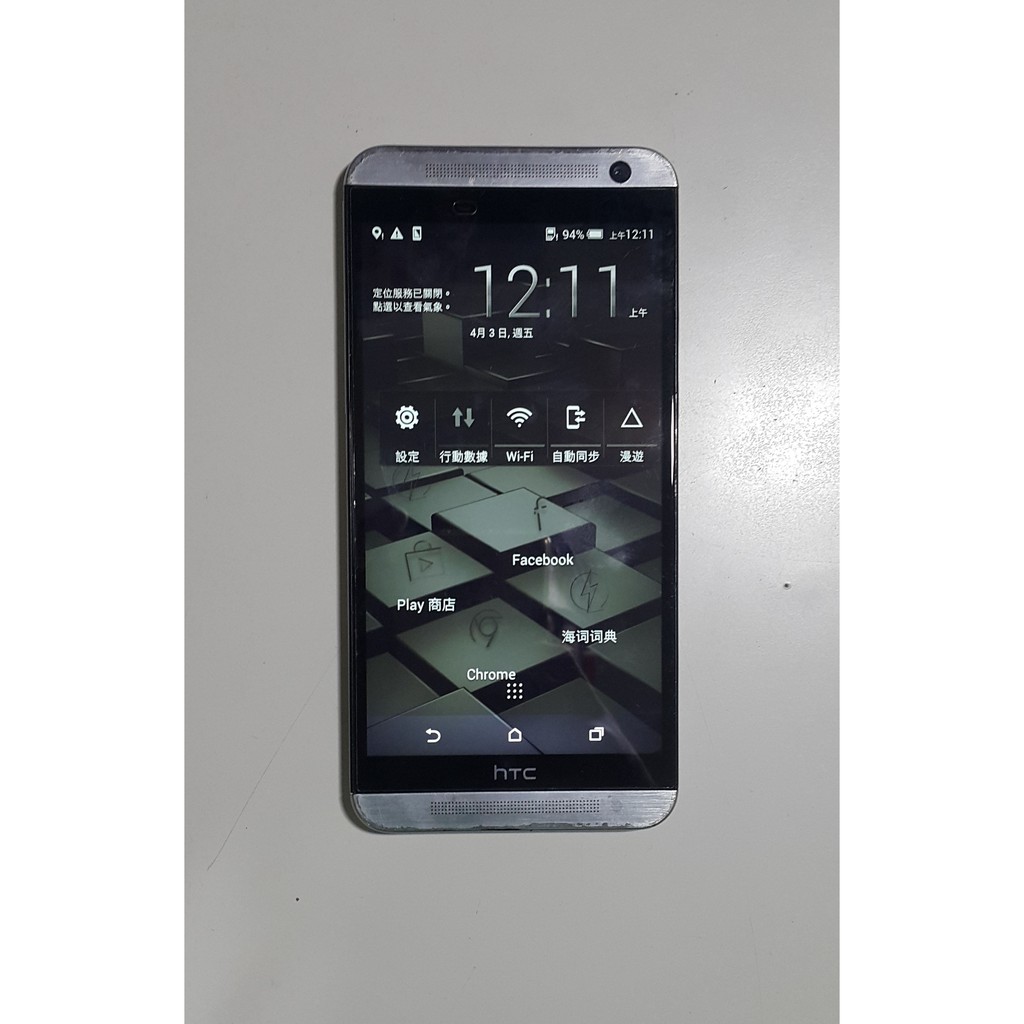 中古良品 二手 HTC One E9 dual sim E9x 4G LTE 白色 雙卡 2GB 16GB 八核心