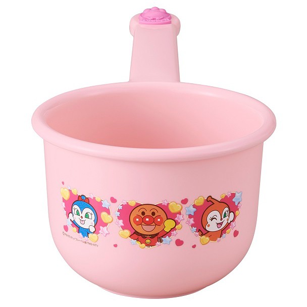 (現貨) 麵包超人 (日本製) 粉色 洗澡 浴室 玩水 用品 勺 水勺 水瓢 (日本正版)《Us的麵包超人》