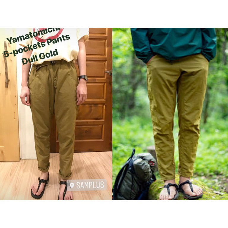 山と道 5-Pocket Pants カラー Dull Gold