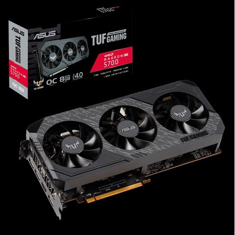 全新含稅 華碩 TUF 3 RX5700 O8G GAMING  軍規三風扇散熱 效能勝 RTX2060