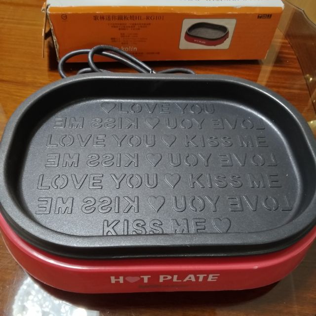 (已售)全新~歌林迷你鐵板燒，電烤盤HL-RG101