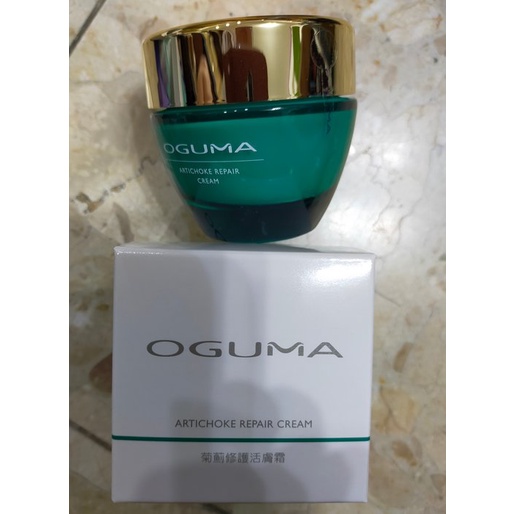 緣份館☘2025/12盒裝正貨【 OGUMA水美媒 菊薊修護活膚霜】50ml/30ML.另售水面膜