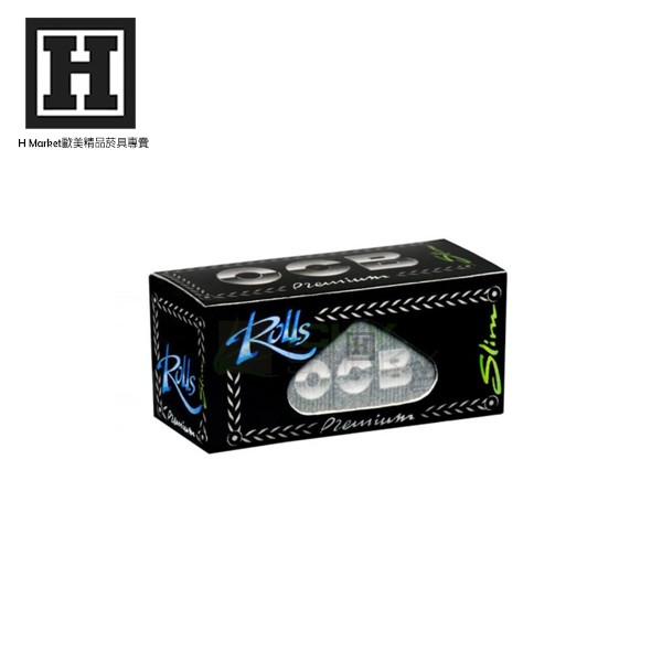 [H Market] 法國原裝進口 OCB Black Slim Roll 捲菸紙 4公尺 菸紙 捲煙 Joint