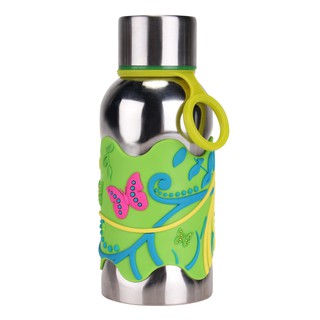 美國【i.d.gear】保溫兒童水壺/不鏽鋼/幼童水瓶水杯-青青草原250CC B-2VST010