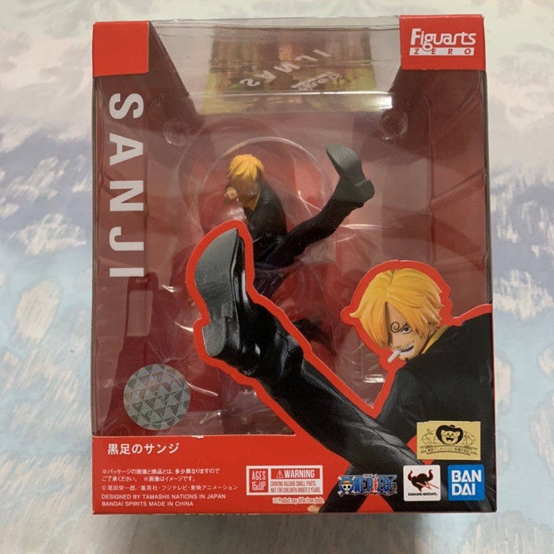 日空版 金證 航海王 海賊王 figuarts ZERO SANJI 香吉士 20週年 64集封面