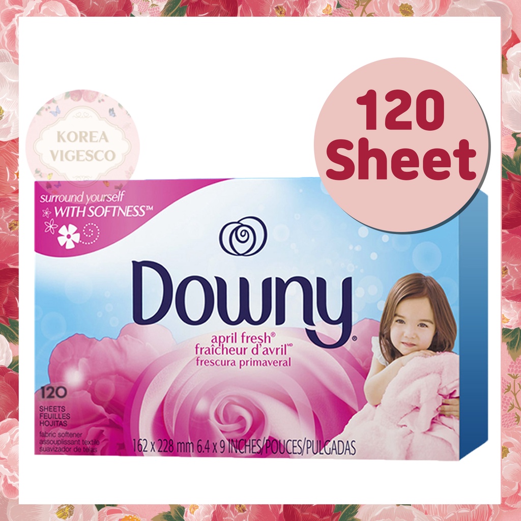 [Downy] 烘衣紙 香氛 芳香片 烘衣 除皺 柔軟 抗靜電&lt;四月花香&gt;
