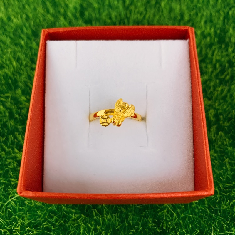 景福珠寶銀樓✨純金✨黃金戒指 蒼蠅 古錢 造型 戒指 💕賺錢常贏💕