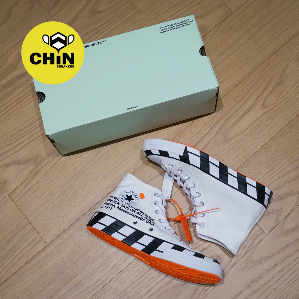 ☆CHIN代購☆OFF-WHITE x Converse Chuck1970s 163862C 2.0 聯名 帆布鞋
