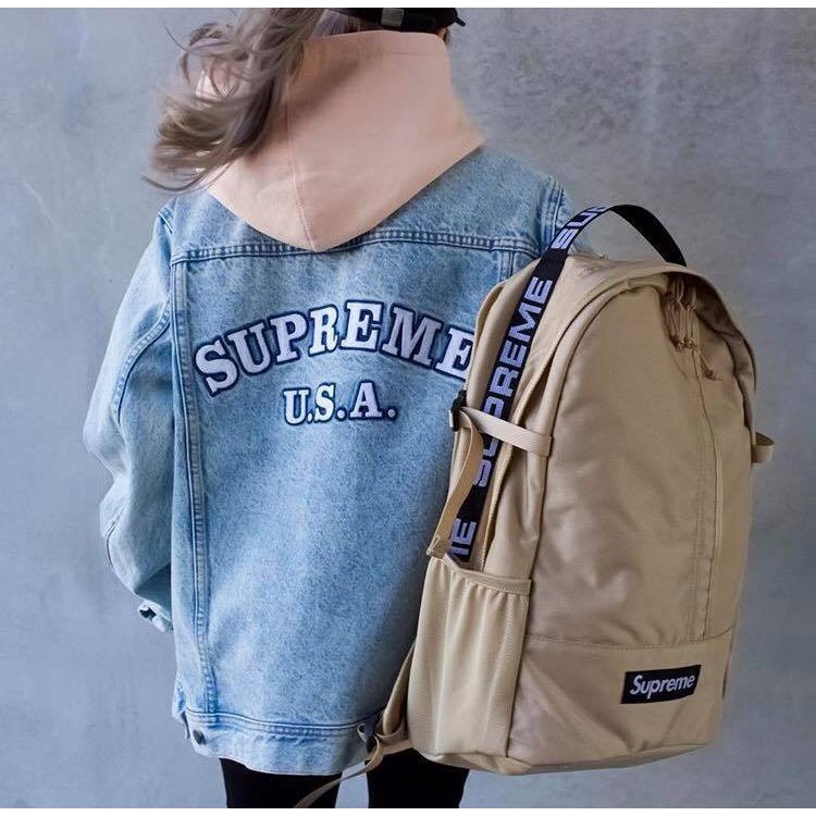 《著樂》【Supreme】44TH Backpack 44代 後背包 卡其 全新現貨