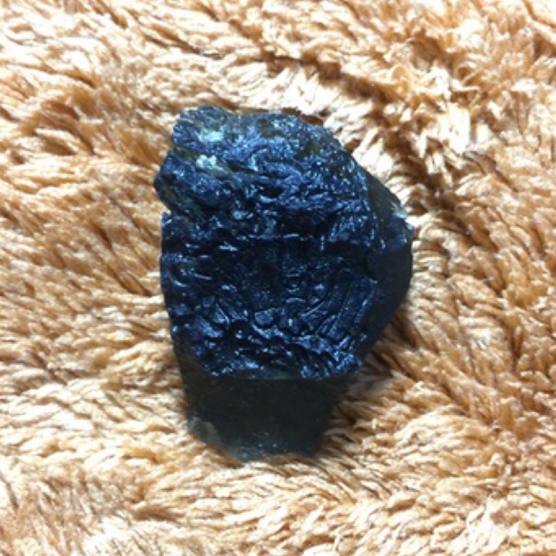 （讚水晶 ）捷克隕石  青江菜款 約8.5g