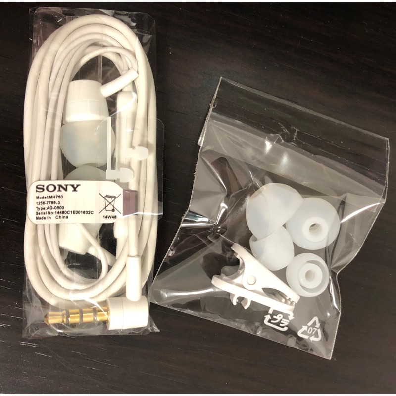 Sony原廠耳機MH750 3.5mm立體聲 入耳式