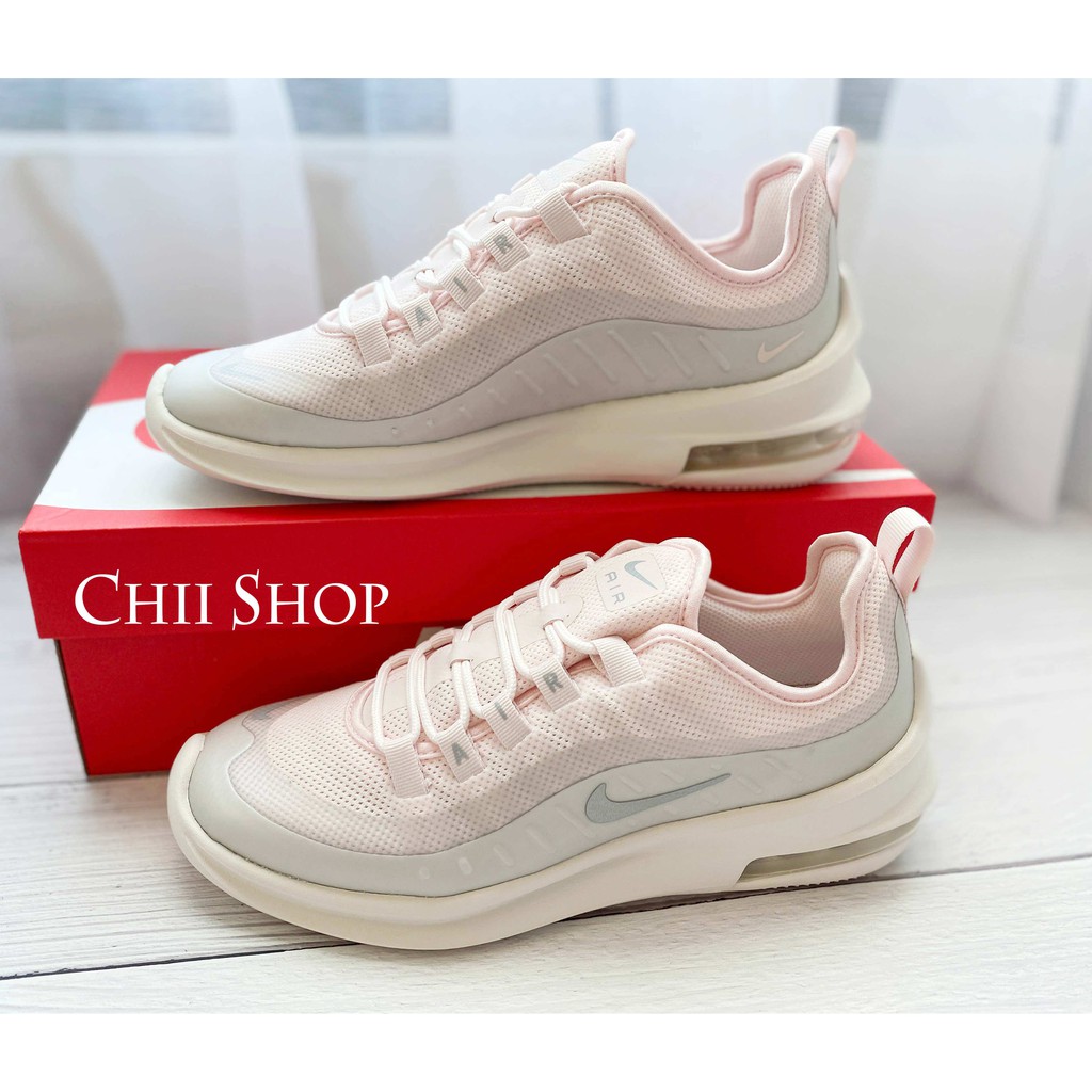 【CHII】瑕疵特賣［23cm］Nike Air Max Axis 女款 灰粉 粉色 仙女鞋 AA2168-603