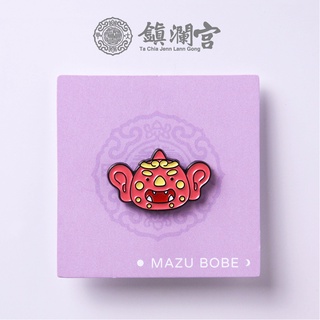 【鎮瀾宮】Q版金屬徽章-順風耳｜大甲媽胸章｜別針｜收藏